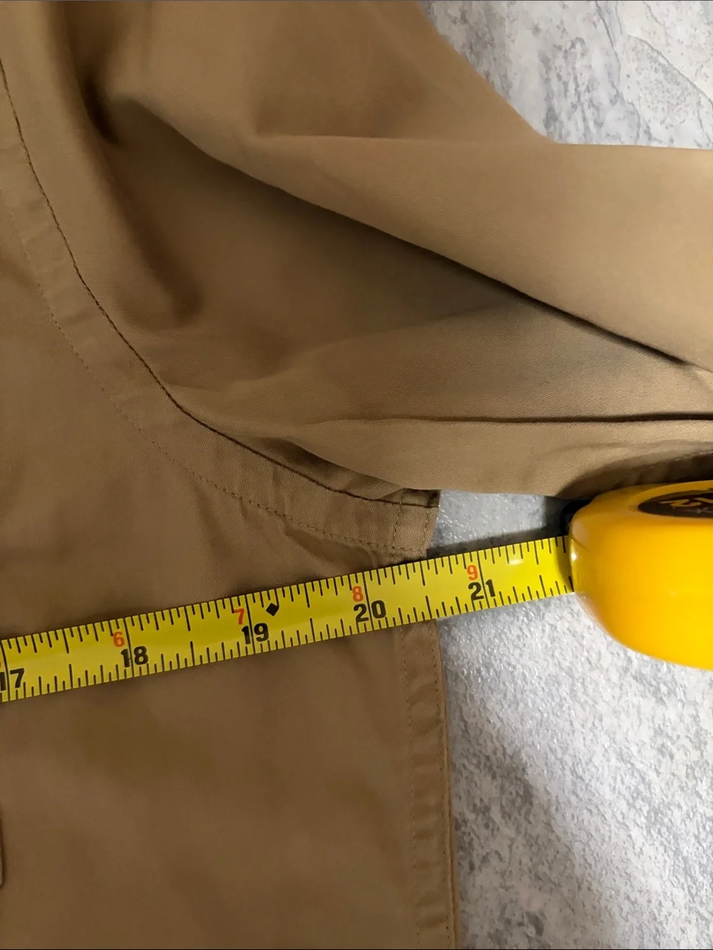 Banana Republic classic button